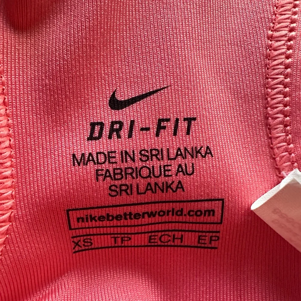 Nike Pro Classic Sports Bra Padded Corally Pink‎ Size XS